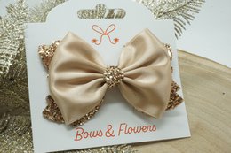 Satin Glitter bows