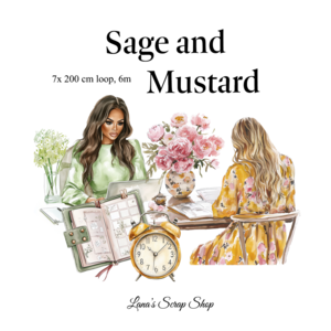 Sage and Mustard - PET Tape
