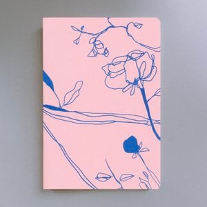 Risography notebook - Buttercup Rosa (13 x 19 cm)