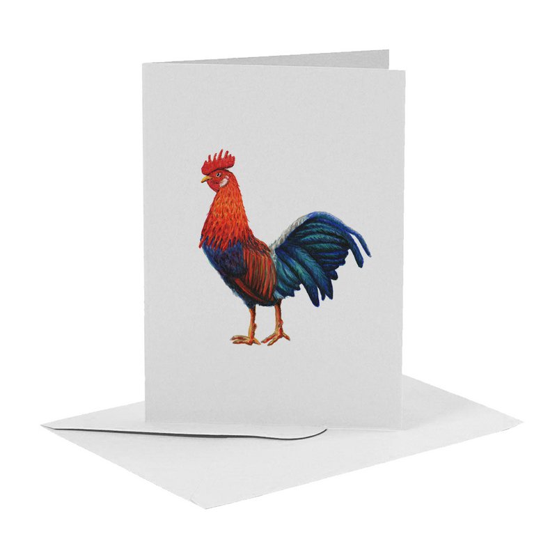 10 biglietti d'auguri con animali olandesi, busta inclusa - dipinti a mano da Mies to Go - cartolina - formato A6