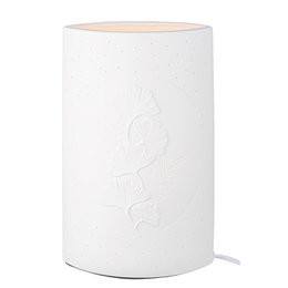 Ginkgo krans tafellamp H.28,5 cm