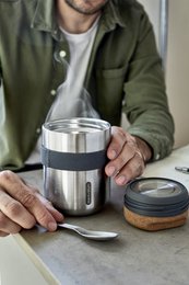 Black+Blum Thermo Pot - Thermo food container - 0.55Ltr - Gray