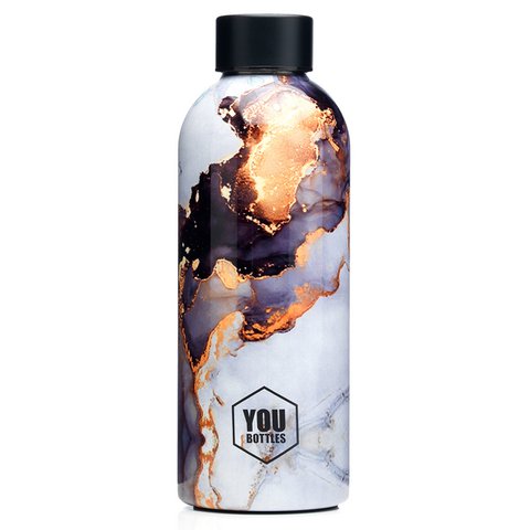 GOLD MARBLE BOTTLES 500 ML