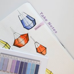 Violet mystique | Ordinate Lot de 200 bandes adhésives film marqueur adhésif | Onglets de notes autocollantes inscriptibles | Marqueurs adhésifs 10 couleurs | Notes adhésives l Onglets d'index | Marqueur de page pour le marquage des pages