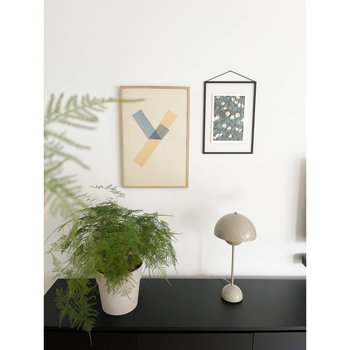 Poster letter D print - Creative Notes