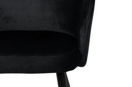Poltroncina nera (set di 2)