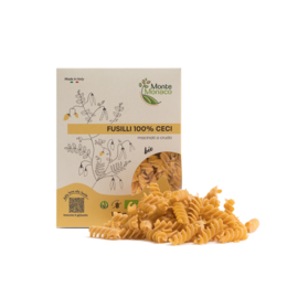 Fusilli 100% økologisk kikærtemel