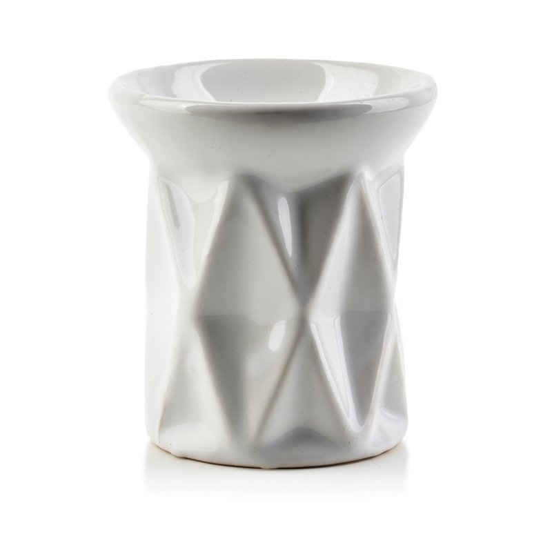Oliebrænder Hvid Ø7x8cm