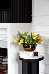 Deco kleine ronde schaal