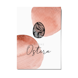 Postkarte "Frohe Ostern"