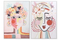 CUADRO PS 83X4,5X123 MUJER ABSTRACTO 2 SURT. CU180269