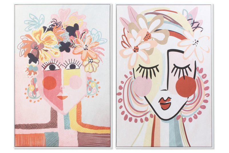 PICTURE PS 83X4,5X123 ABSTRACT WOMAN 2 ASSORTMENTS. CU180269