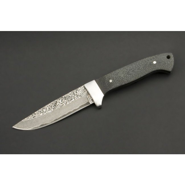 IZUMI ICHIAGO Tsuchime 100, couteau de chasse damassé