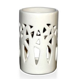 Quemador de perfume – White Forest – Candelabro de aromaterapia – Fondant, ceras perfumadas – Aromas ambientales – Idea de regalo
