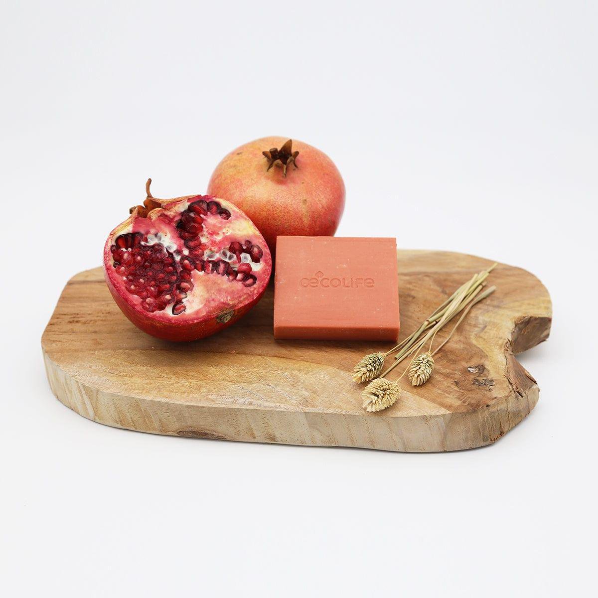 Feste Naturseife sinnlicher Granatapfel