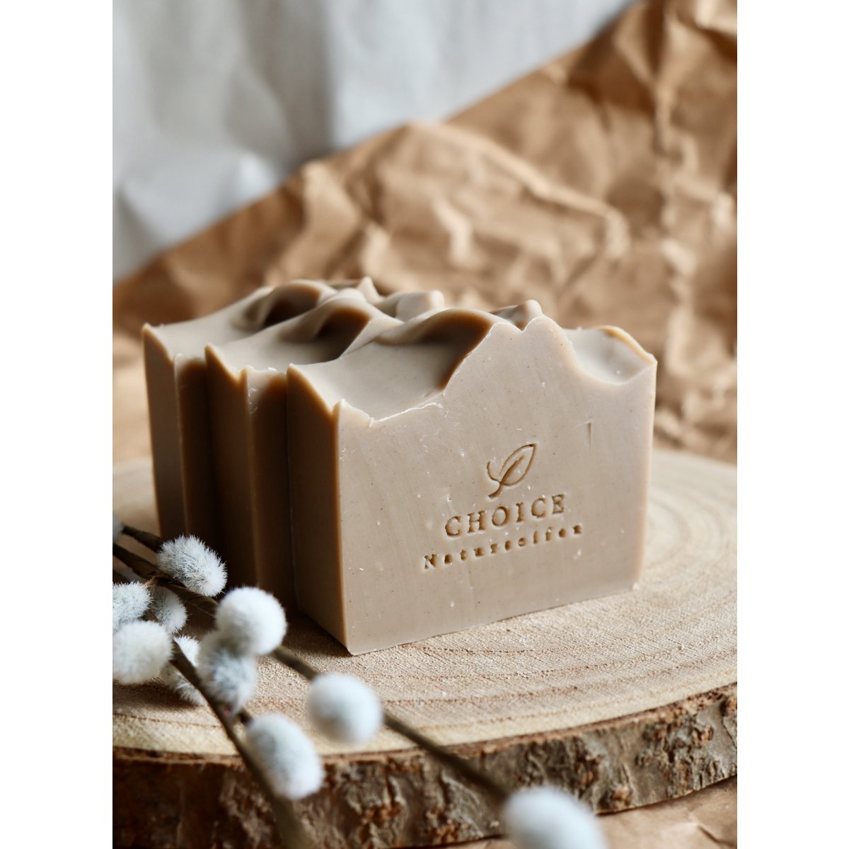 Sapone naturale "Orange & Patchouli", vegano, olio di palma senza
