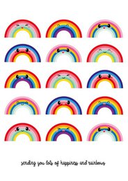 Sending rainbows
