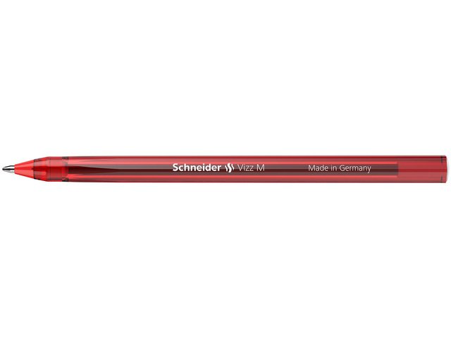 Ballpoint pen Schneider Vizz M red