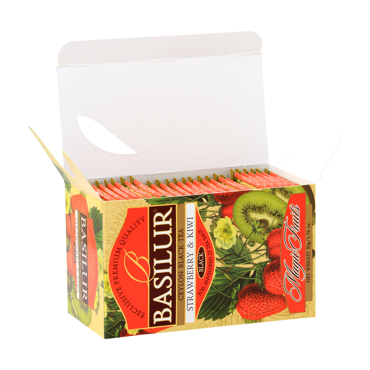 Strawberry & Kiwi 25 sachets