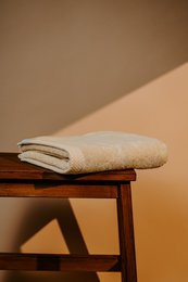 Pamukia GOTS Juego de baño para uno – Toalla, toalla de baño y alfombrilla de baño | 100 % Algodón Orgánico | 650 G/M