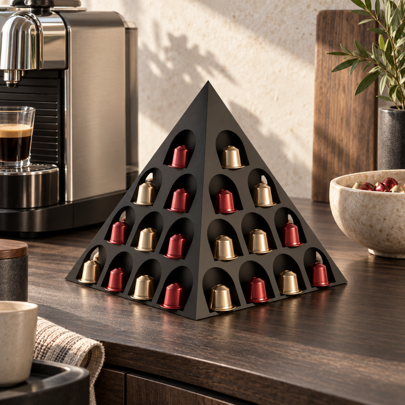 Fiastra Pyramid Nespresso Capsule Organizer