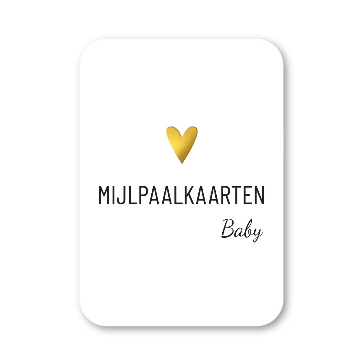 Meilensteinkarten - Baby