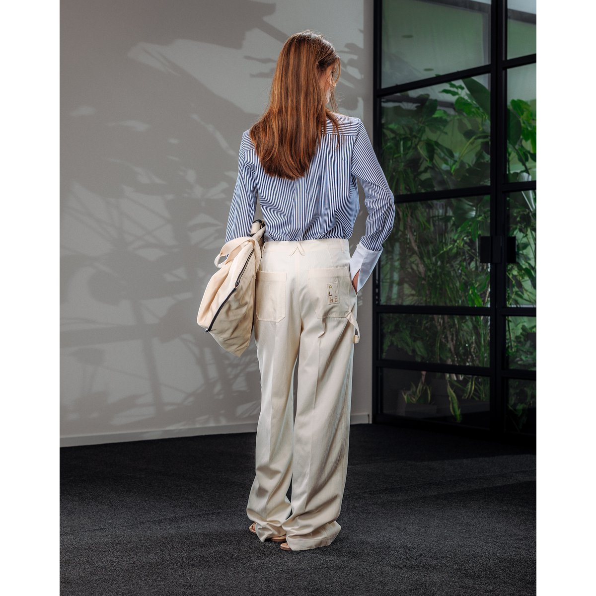 Pantalón arrugado