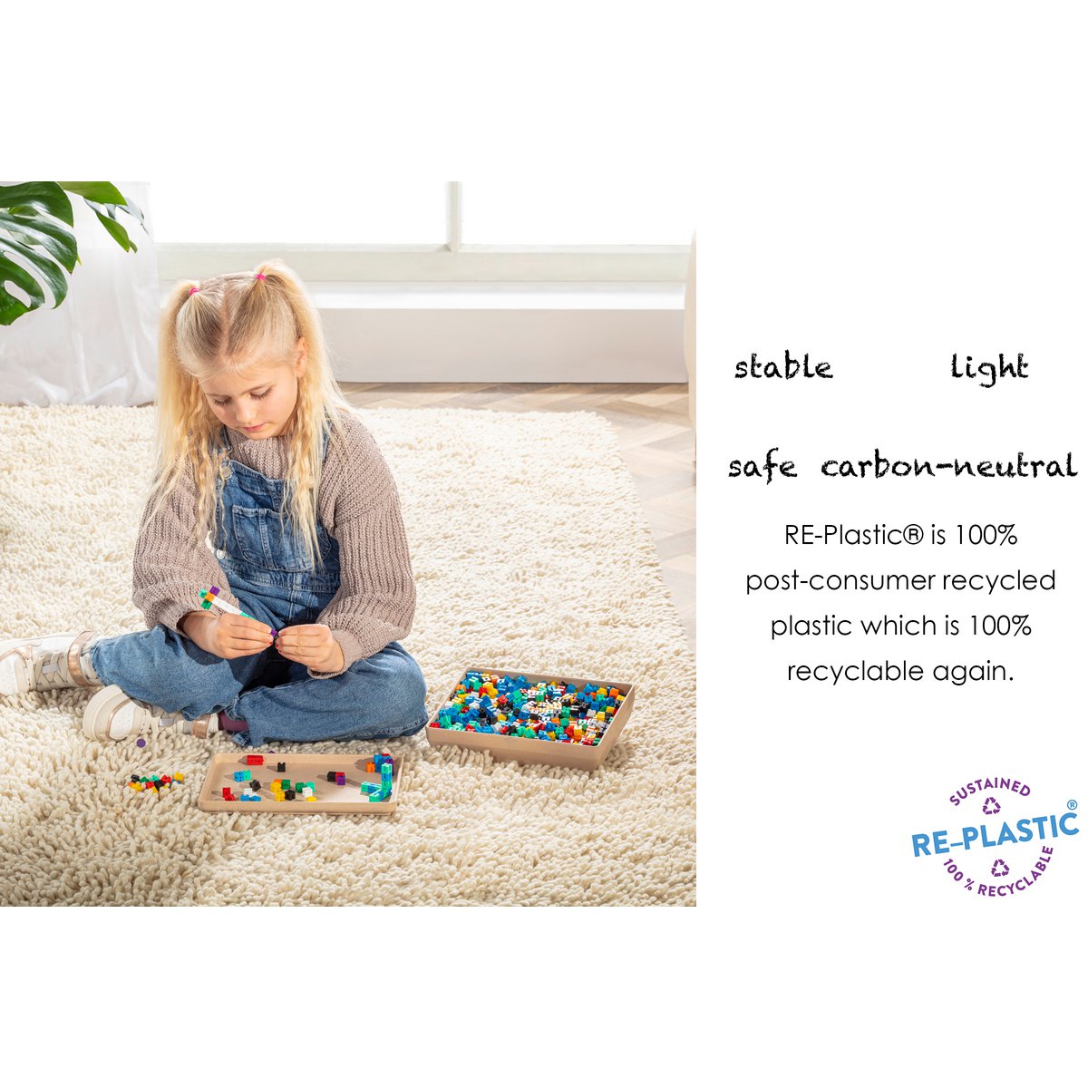 Learning clock time | Student clock math school synchronous movement RE-Plastic®