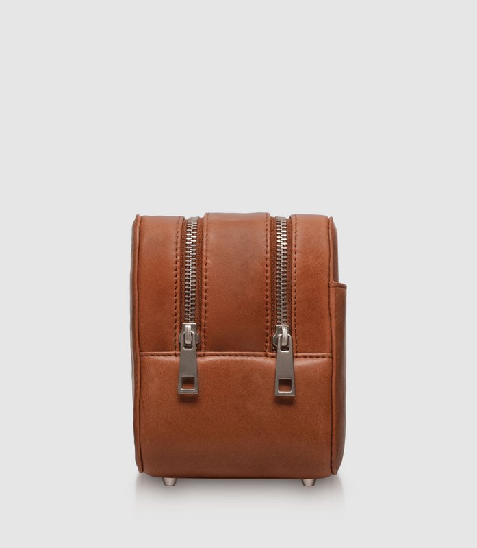 Toilettaske ATLAS XL Cognac