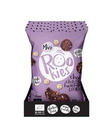 Mini Cookies Choc chip & Hazelnut, organic, Rookies 100g