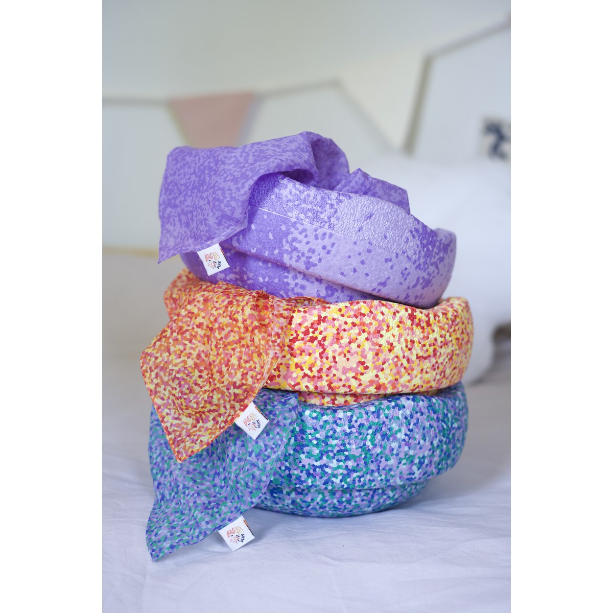 Play cloth - super confetti - spieletuch- play cotton