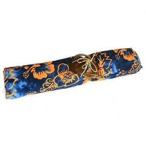 Bali-Blockdruck-Sarong – Tropisch (4 verschiedene Farben)