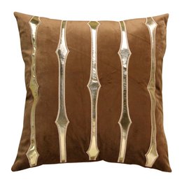 Kissen Eleganto Luxus Braun