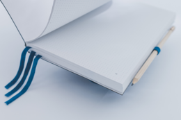 vegan bio-leather notebook - Luisa