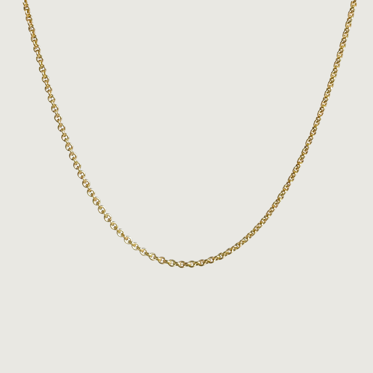 Gewone ketting - GOUD VOORGEPELD