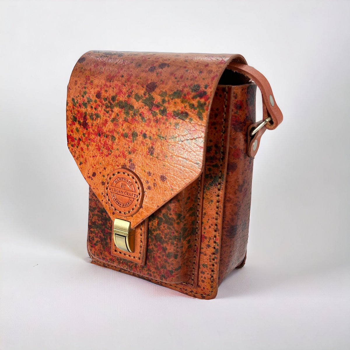 Handmade Genuine Leather Crossbody Bag - Leather bag