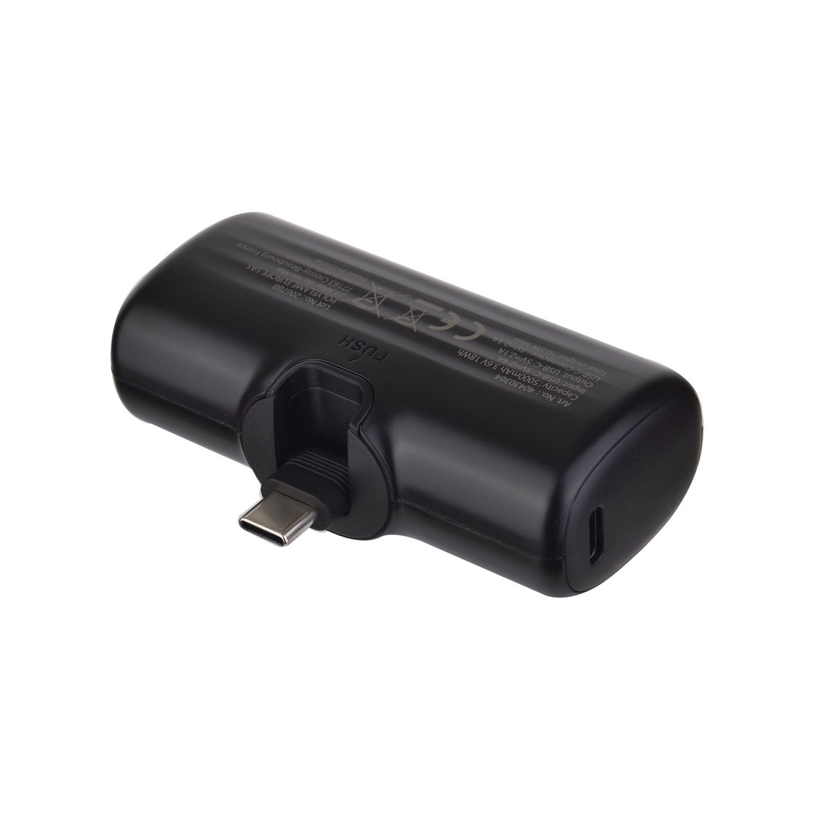 Tekmee Powerbank de poche TYPE C  plug  5000 MAH