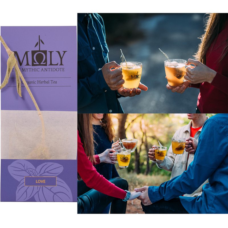 MΩLY "Love" – Tisana HoReCa con stelo di erbe naturali