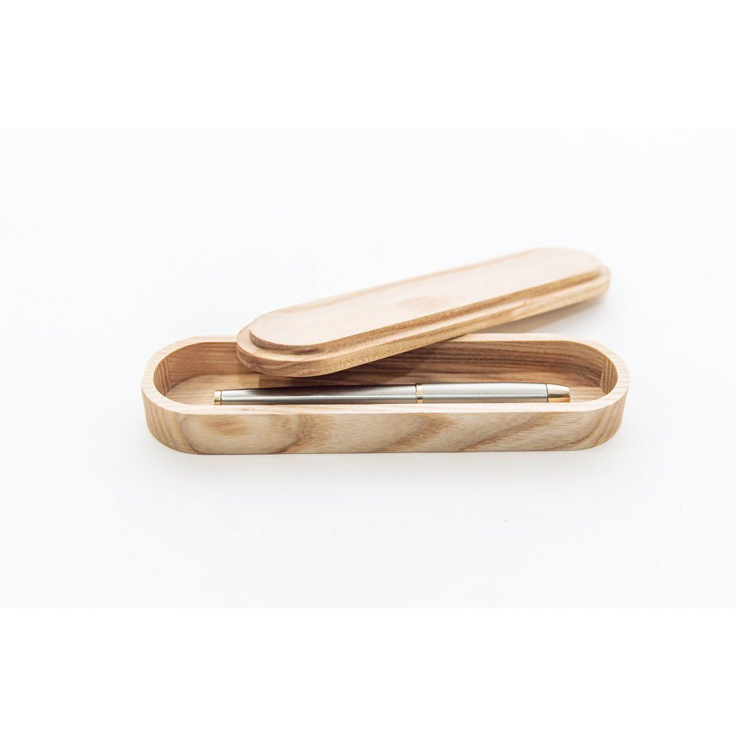 Estuche para bolígrafos, Estuche para bolígrafos de madera