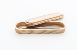 Estuche para bolígrafos, Estuche para bolígrafos de madera