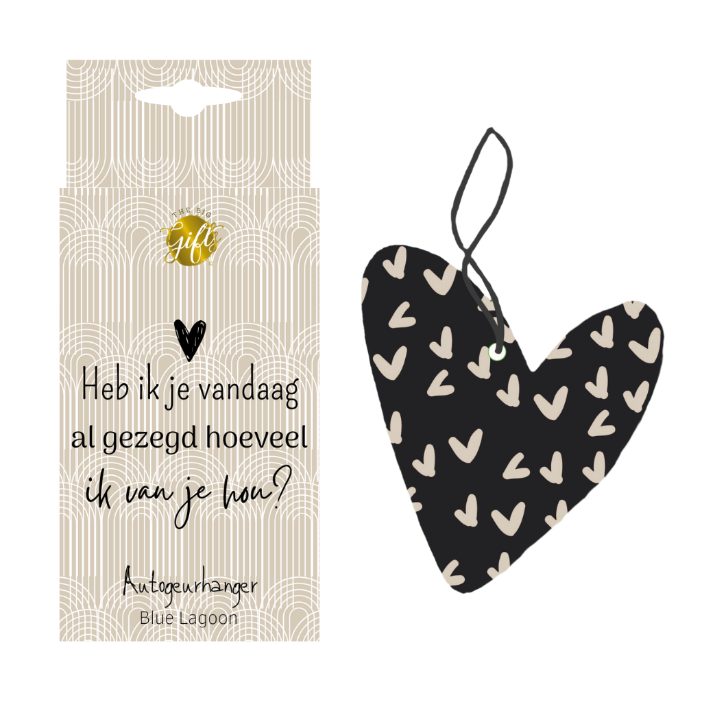 Car Fragrance Pendant - How Much I Love You