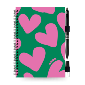 Happinote | Erasable notebook A5 | Amor