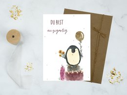 Carte pour enfants "Tu es unique"