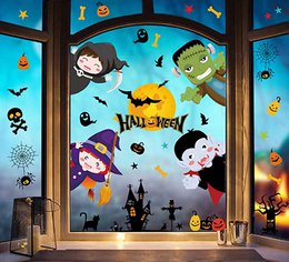 etiqueta de la ventana de halloween