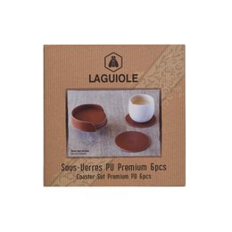 Laguiole coaster sæt – 6 stk