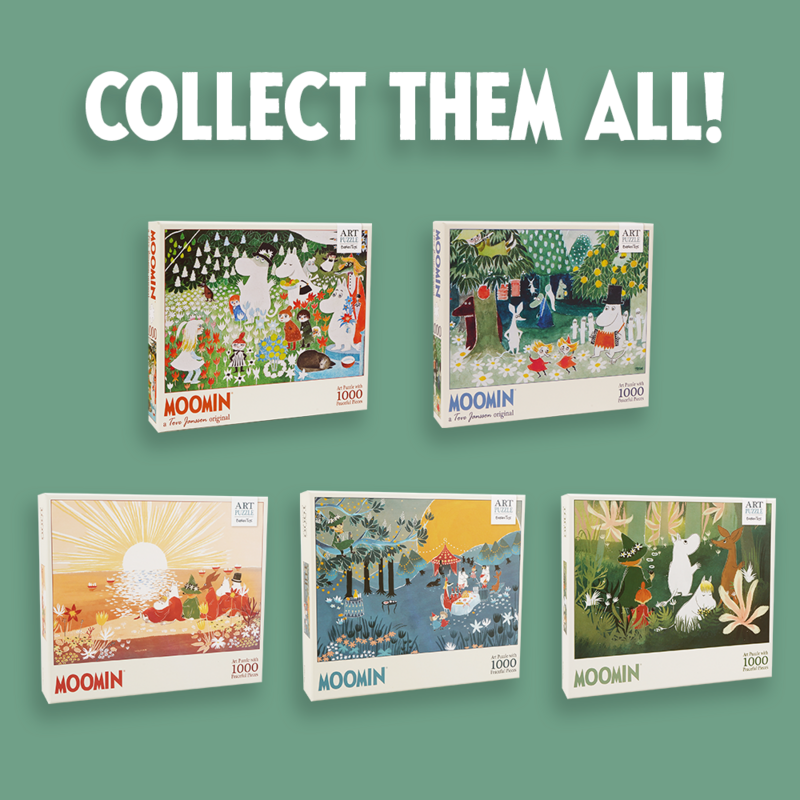 Moomin - Art Puzzle - 1000pcs - Green