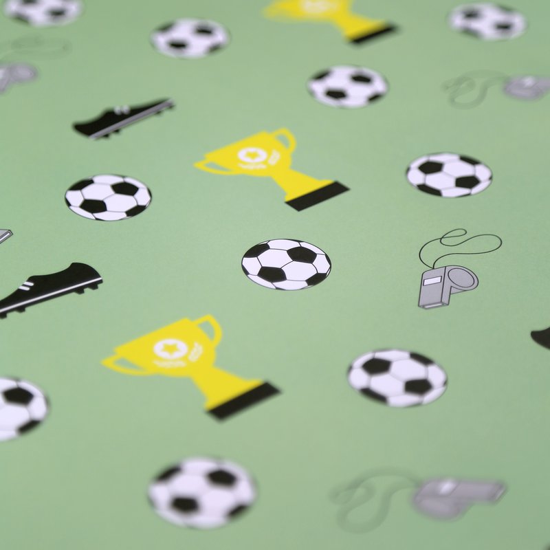 Geschenkpapier Fußball Kylian