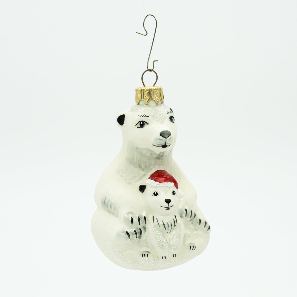 Christmas tree ornament polar bears