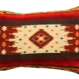 Poduszka 40x60cm - Native Quilotoa Red - zawiera wewnętrzną poduszkę z kaczego pierza