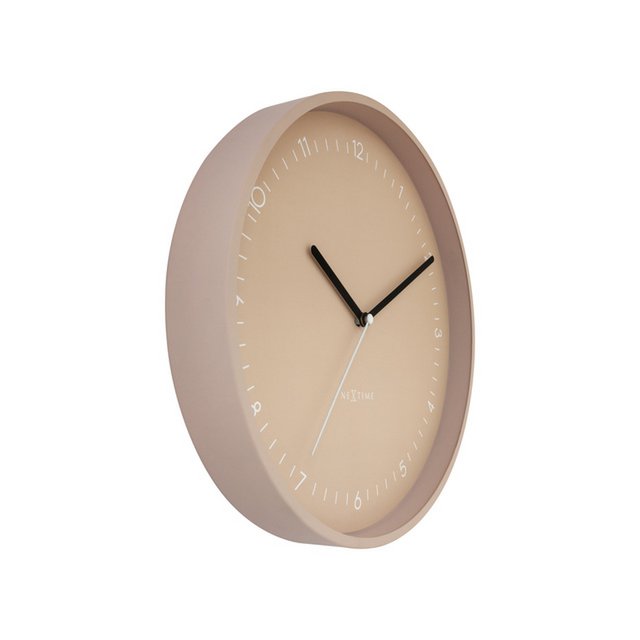 Zegar ścienny NeXtime Berlin 30 cm różowy